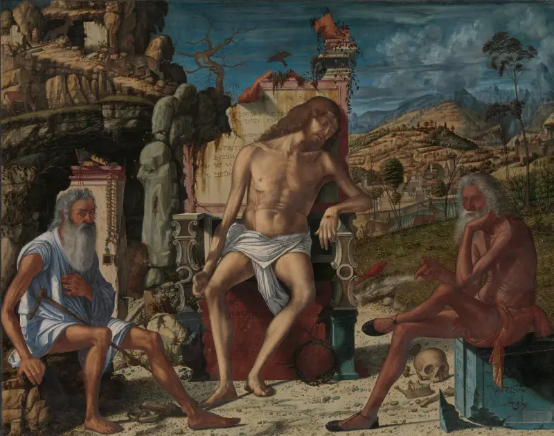 The Meditation on the Passion av Vittore Carpaccio