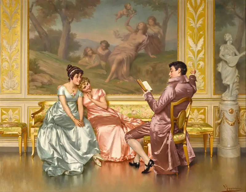 The poetry reading – nr 1 av Vittorio Reggianini