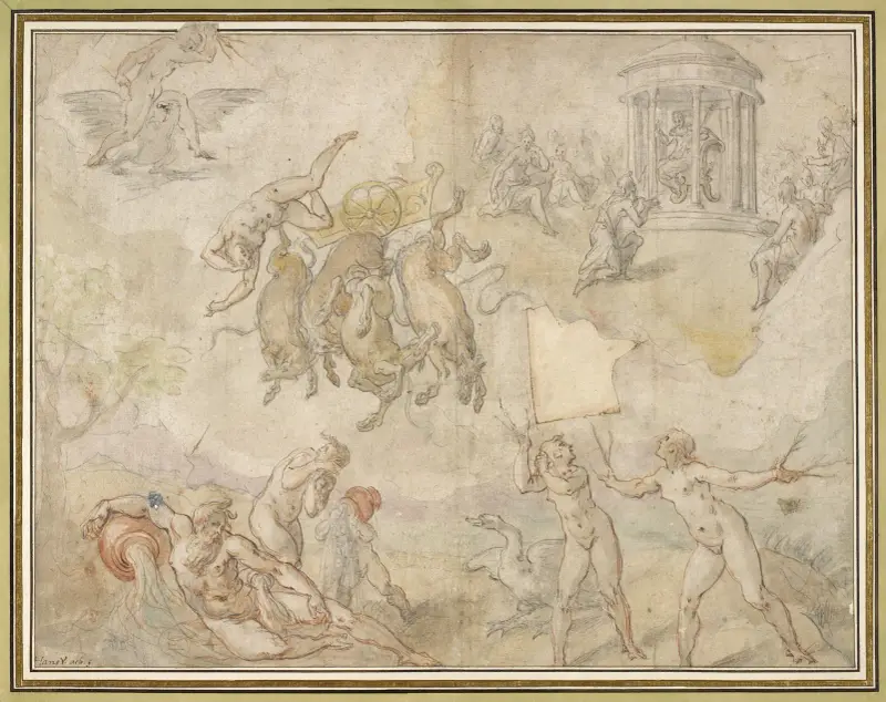 Der Sturz des Phaeton von Hans von Aachen