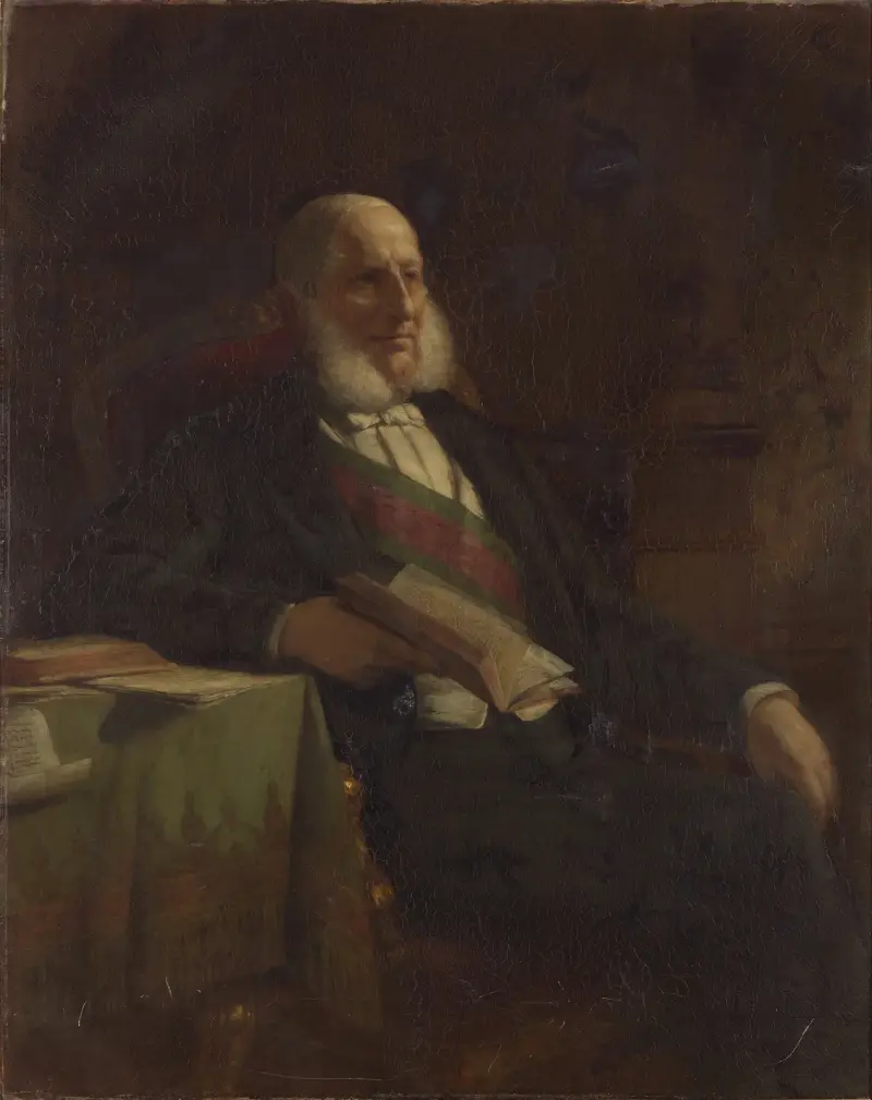 Anton Ritter von Schmerling av Friedrich von Amerling