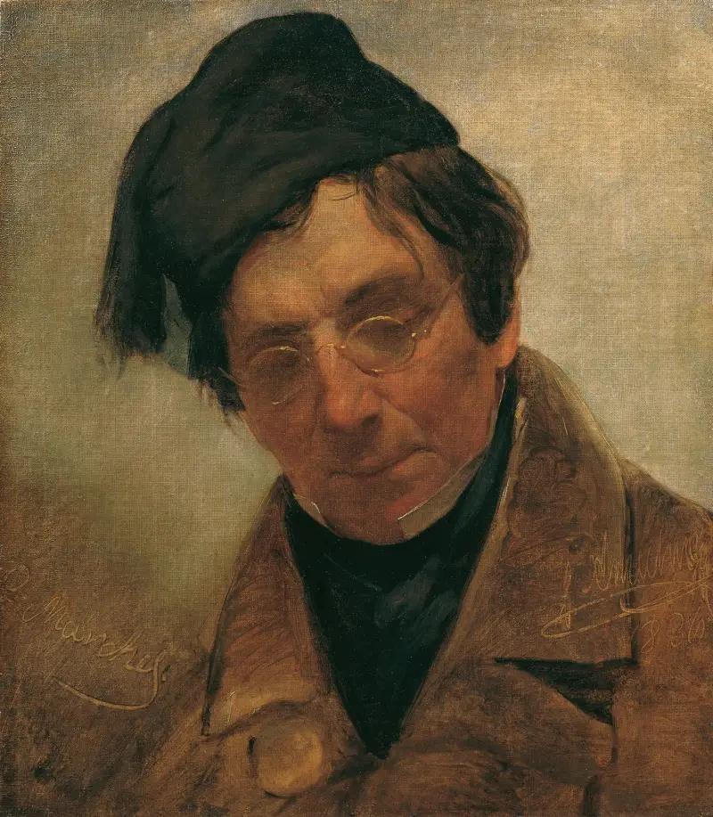 Der Bildhauer Pompeo Marchesi av Friedrich von Amerling