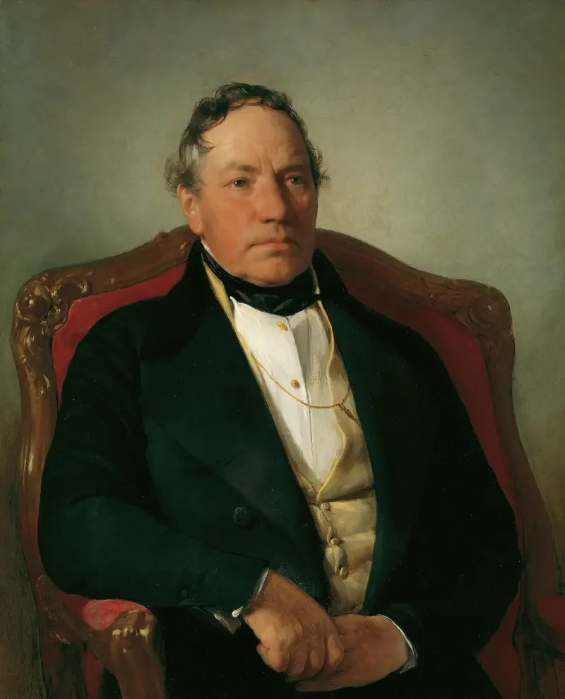 Der Industrielle Johann Nepomuk Reithoffer av Friedrich von Amerling