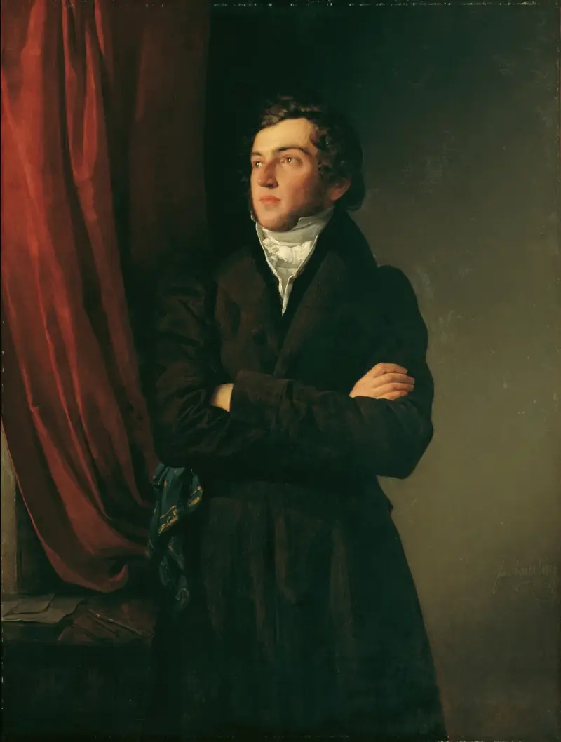 Der Maler Robert Theer av Friedrich von Amerling