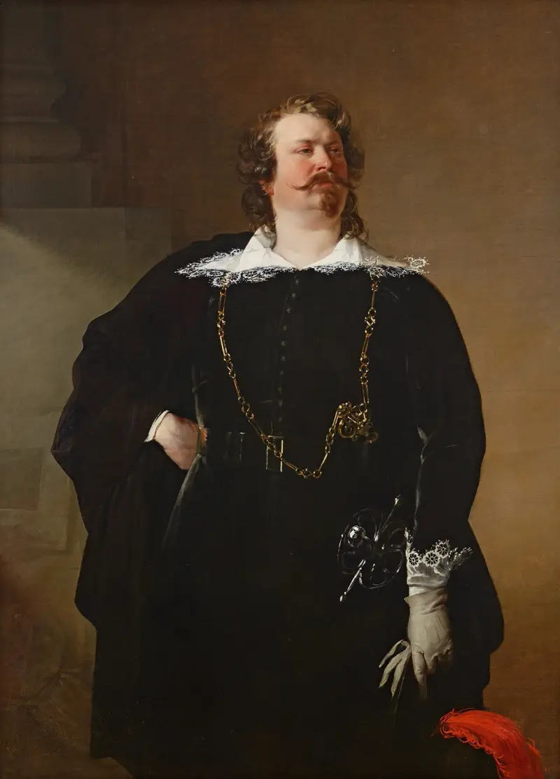 Flamänder Bürgermeister (Baron Pfuel) av Friedrich von Amerling