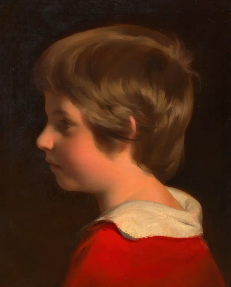 Friedrich Amerling (Sohn des Künstlers) von Friedrich von Amerling