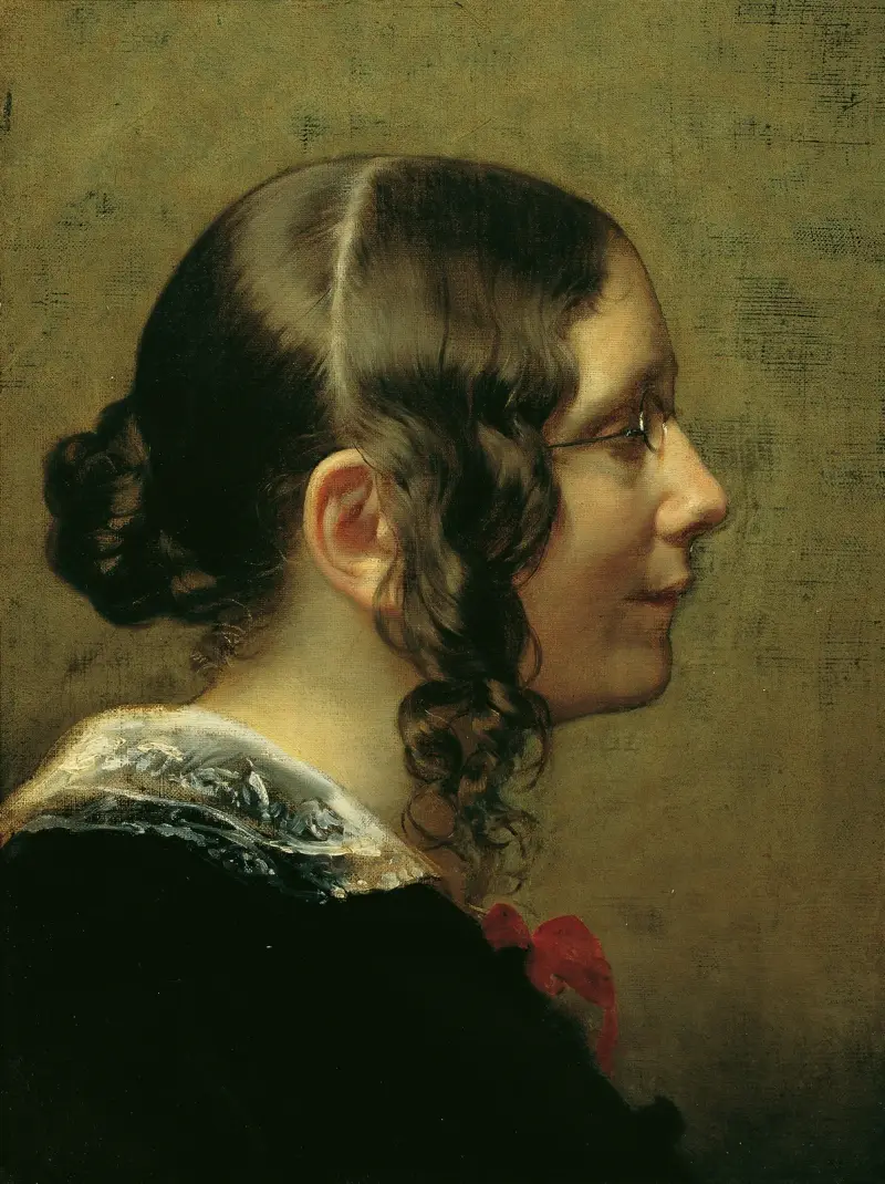 Luise Pfeiffer-Nathusius av Friedrich von Amerling