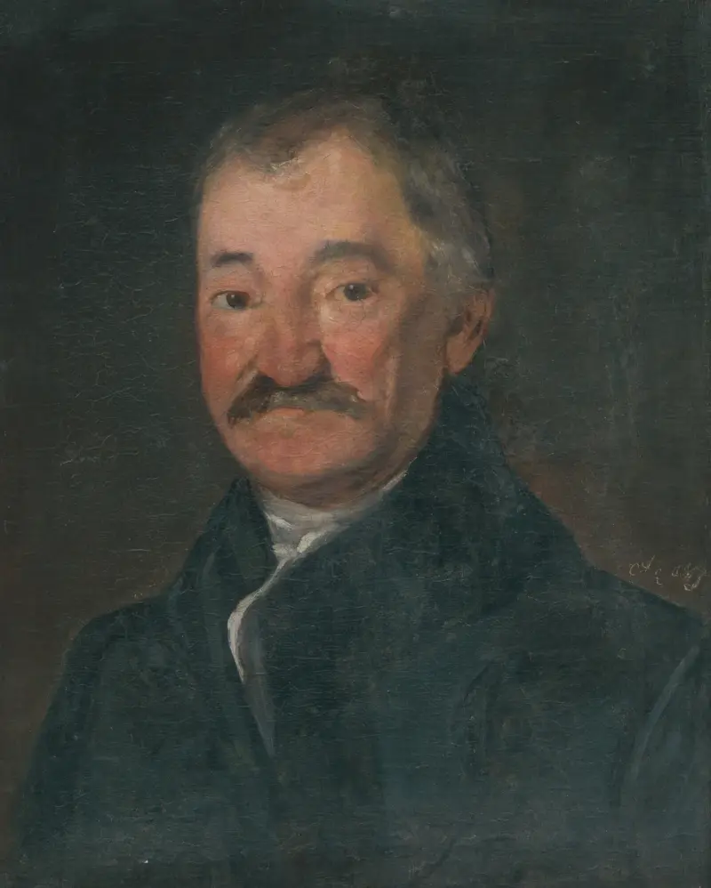 Porträtt av äldre man av Friedrich von Amerling