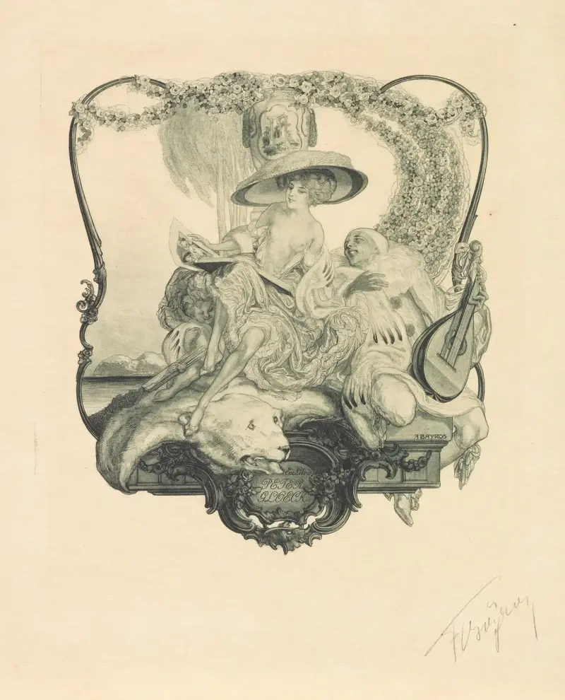 Exlibris. 3. Folge von Franz von Bayros