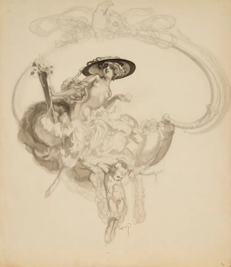 Venuše triumfující, Franz von Bayros
