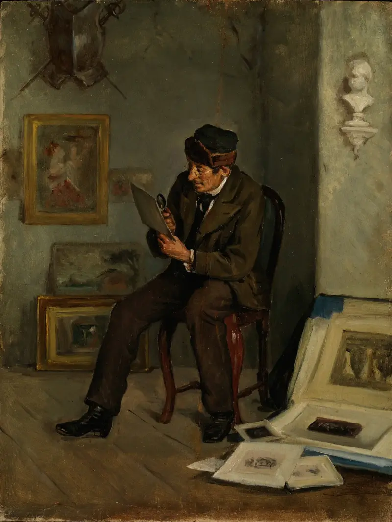 Konstexperten av Adolf Von Becker