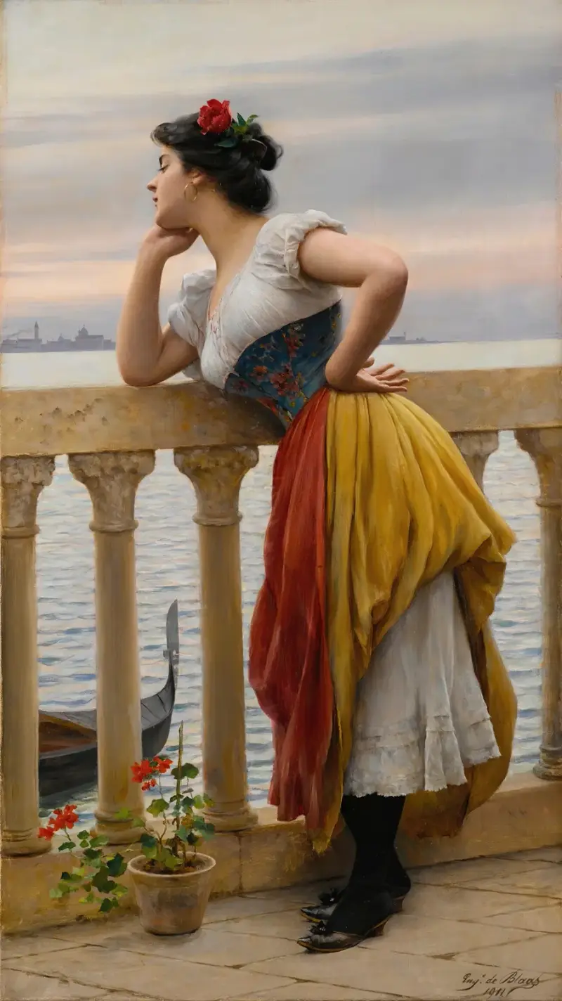 Anticipation av Eugen von Blaas