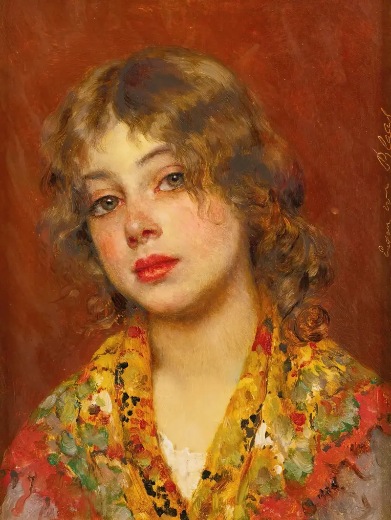 Cygańska dziewczyna, Eugen von Blaas