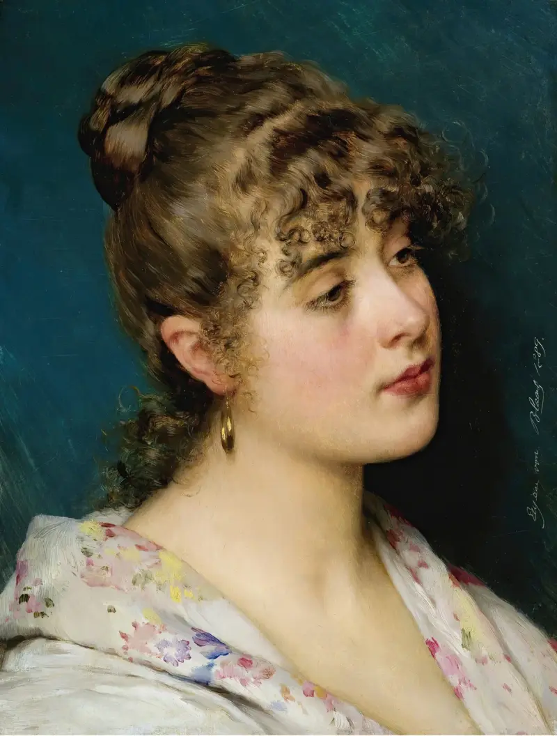 La Bella Veneziana av Eugen von Blaas