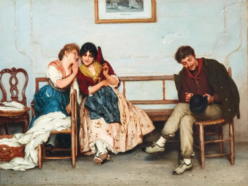 Secrets av Eugen von Blaas