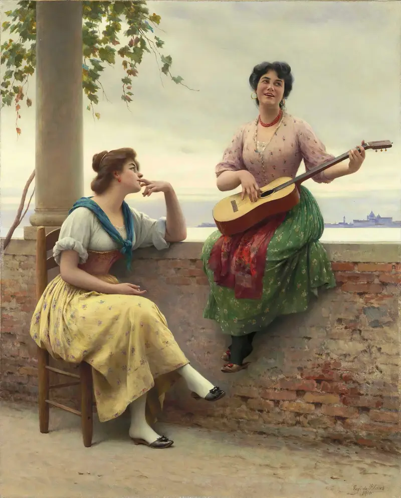 Wenecka melodia, Eugen von Blaas