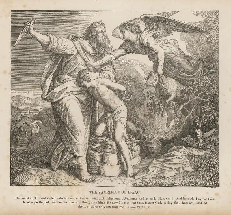 Isaks offer av Julius Schnorr von Carolsfeld