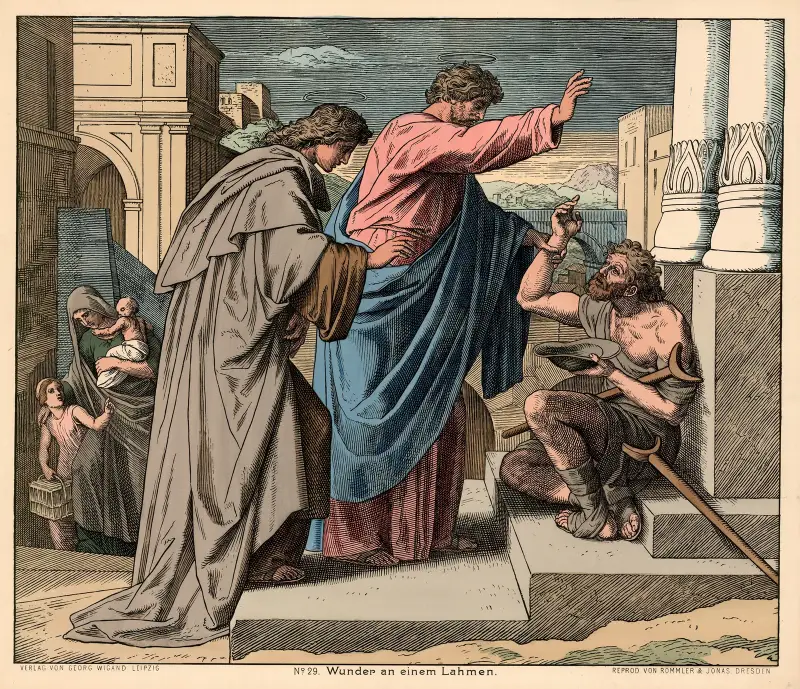 Zázrak na chromém, Julius Schnorr von Carolsfeld