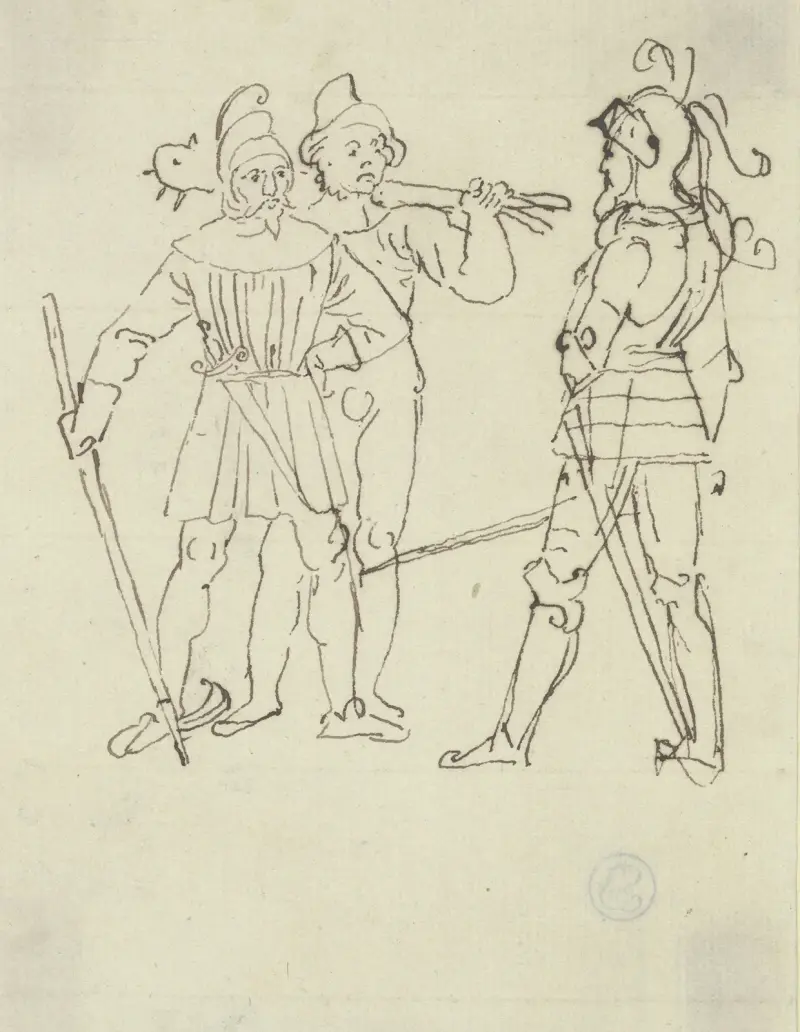 Götz von Berlichingen und die Bauern av Peter von Cornelius