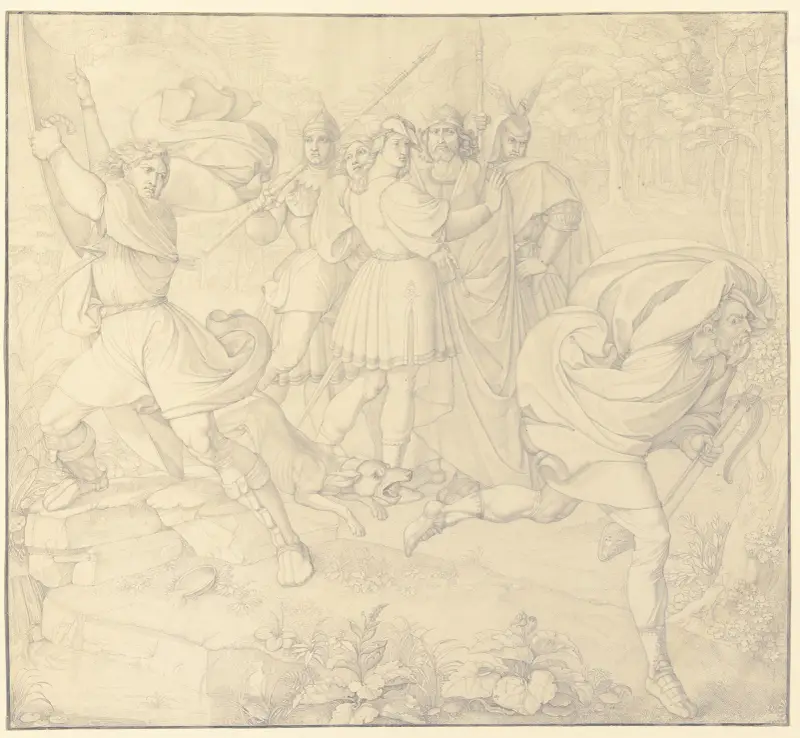 Sigfridova smrt, Peter von Cornelius