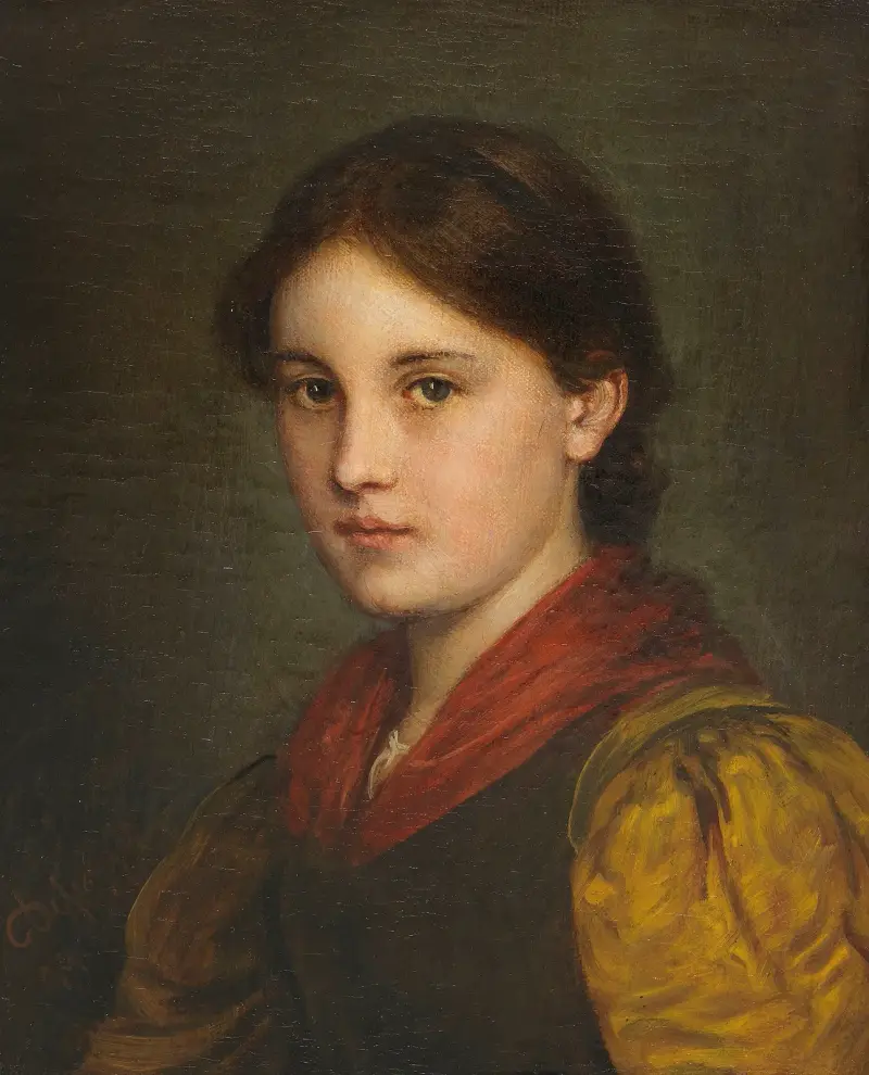 Dirndl. av Franz von Defregger