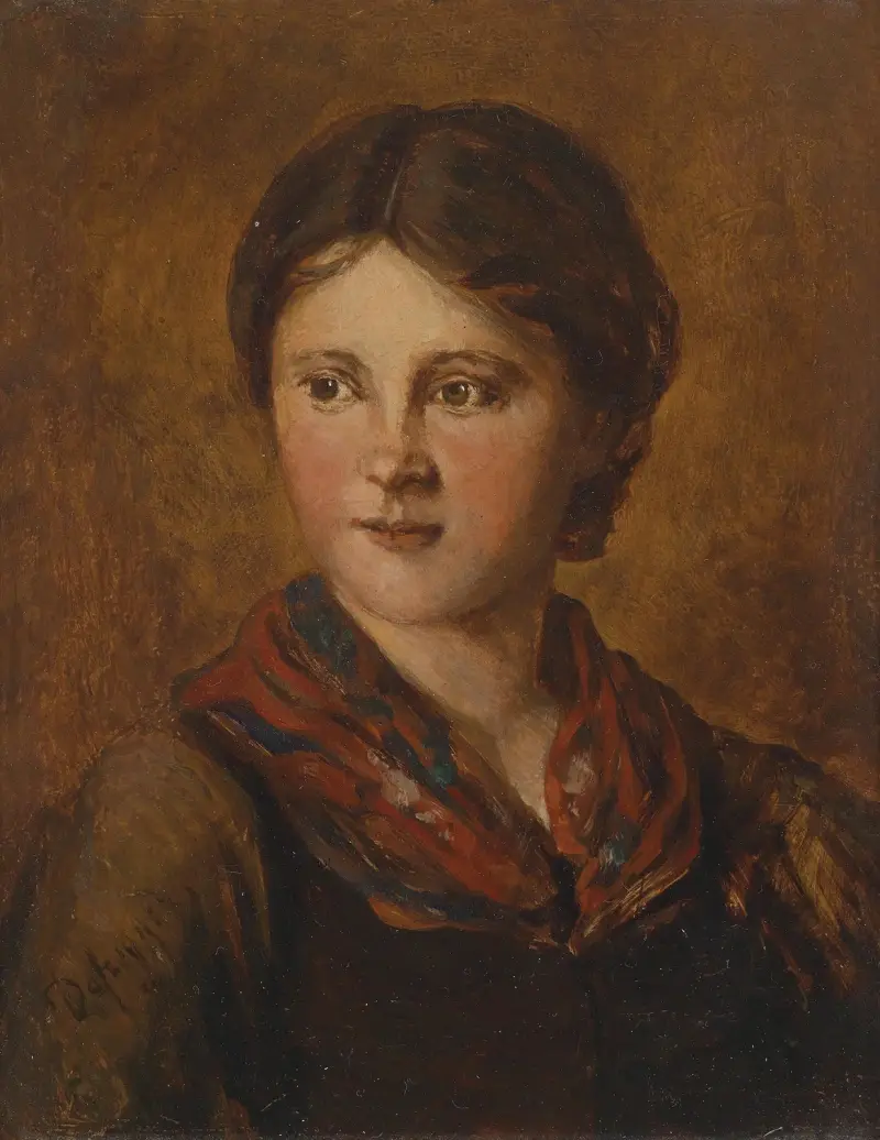 Tyrolska Dirndl, Franz von Defregger