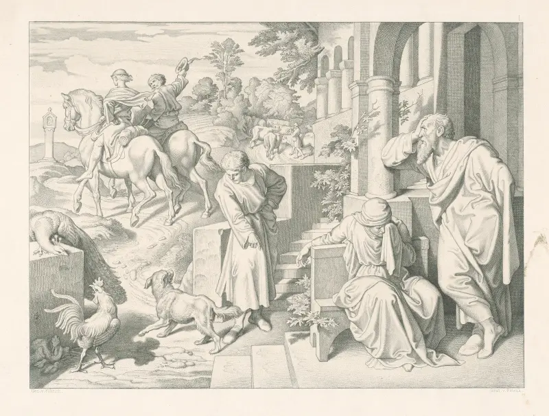 Odchod z domova av Joseph von Führich