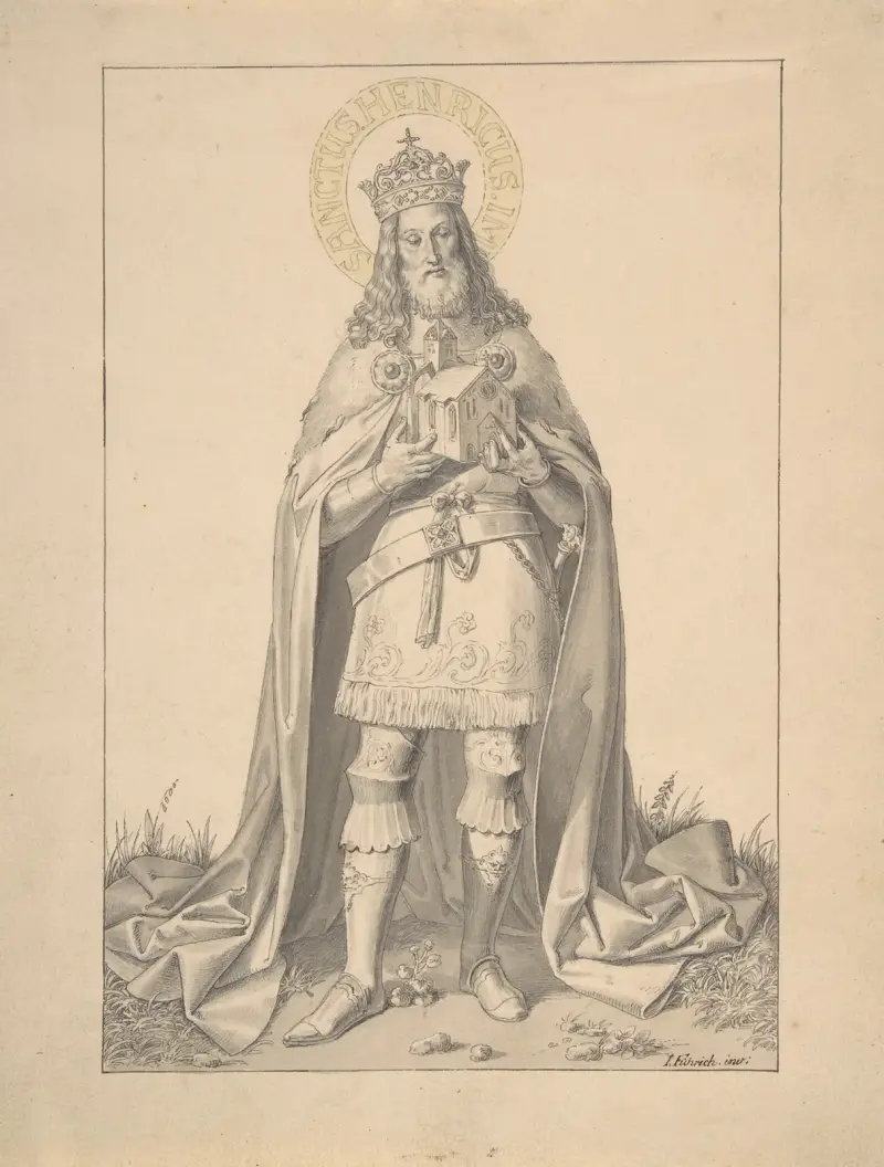 Sankt Henrik (kejsar Henrik II) av Joseph von Führich