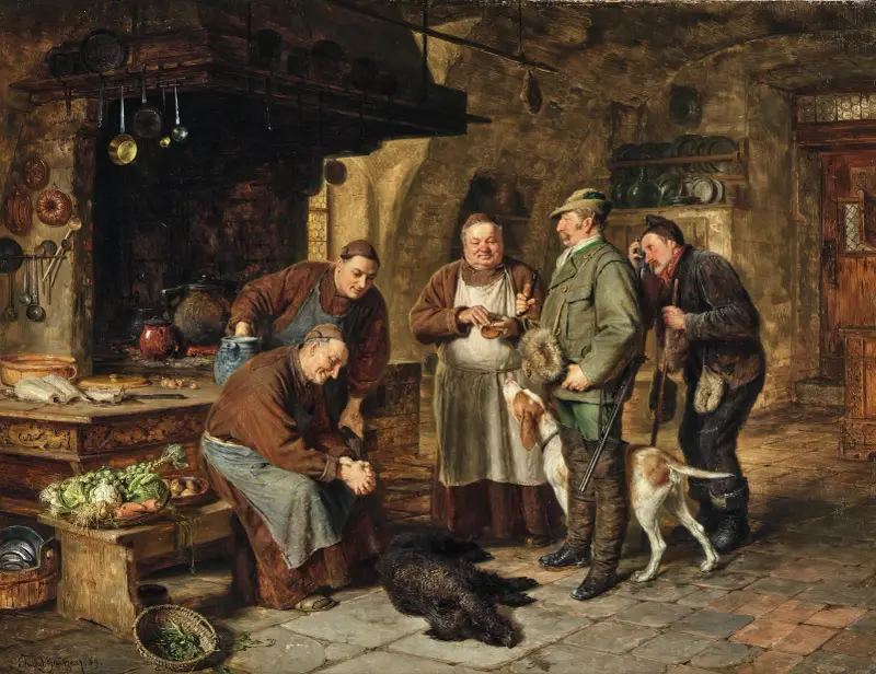 Dobra pieczeń, Eduard von Grützner