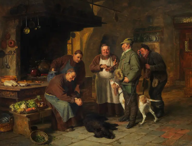 Ein guter Braten av Eduard von Grützner