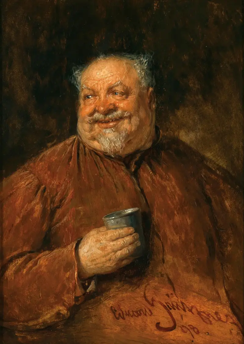 Falstaff av Eduard von Grützner