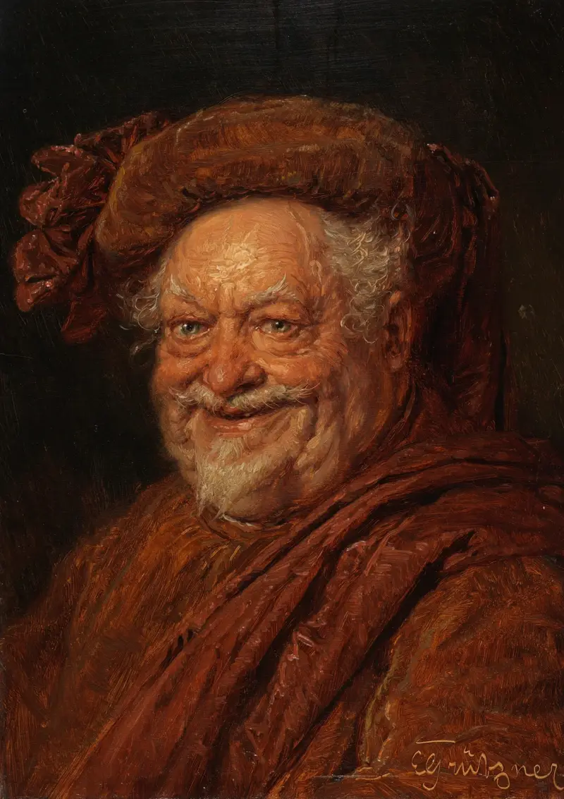 Falstaff von Eduard von Grützner