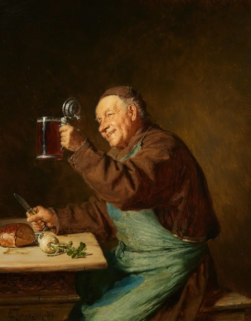 Prosit von Eduard von Grützner