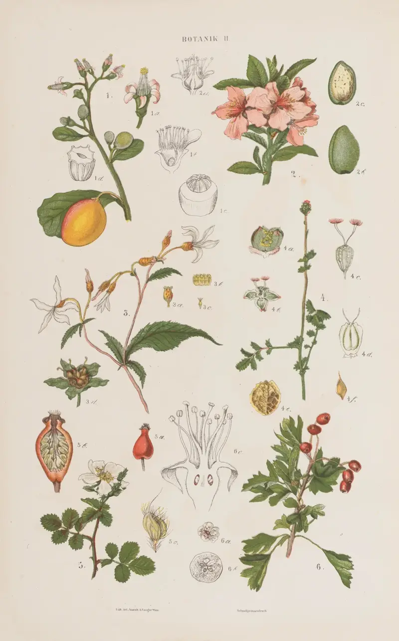 Wielki atlas do zoologii, botaniki i mineralogii Pl.074 av Gustav von Hayek