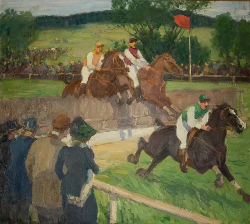 Horse Racing av Gösta Von Hennigs