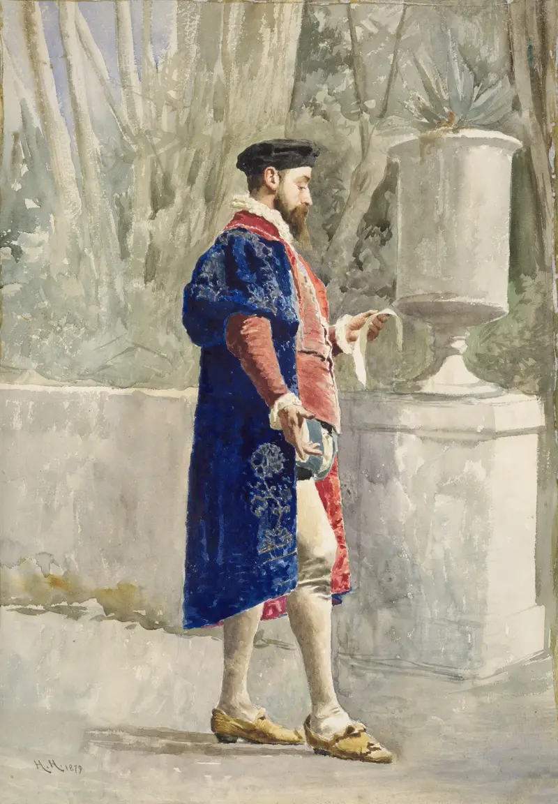 Malvolio von Sir Hubert von Herkomer