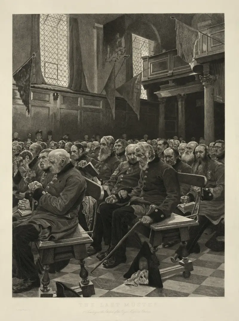 Die letzte Musterung von Sir Hubert von Herkomer