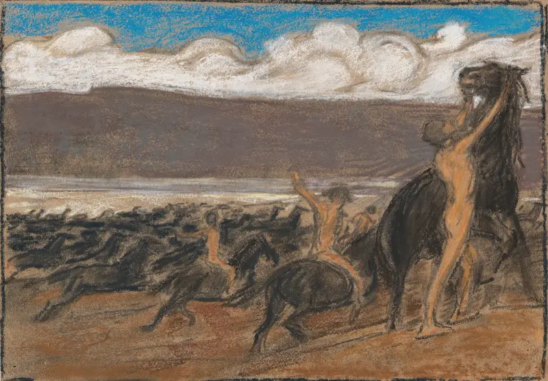 Krotitel koní, Ludwig von Hofmann