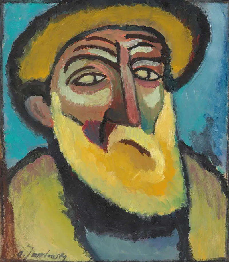 Bärtiger Alte von Alexej von Jawlensky