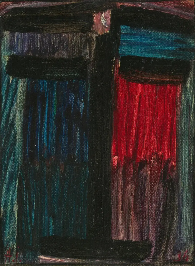 Stor meditation innan natten faller av Alexej von Jawlensky