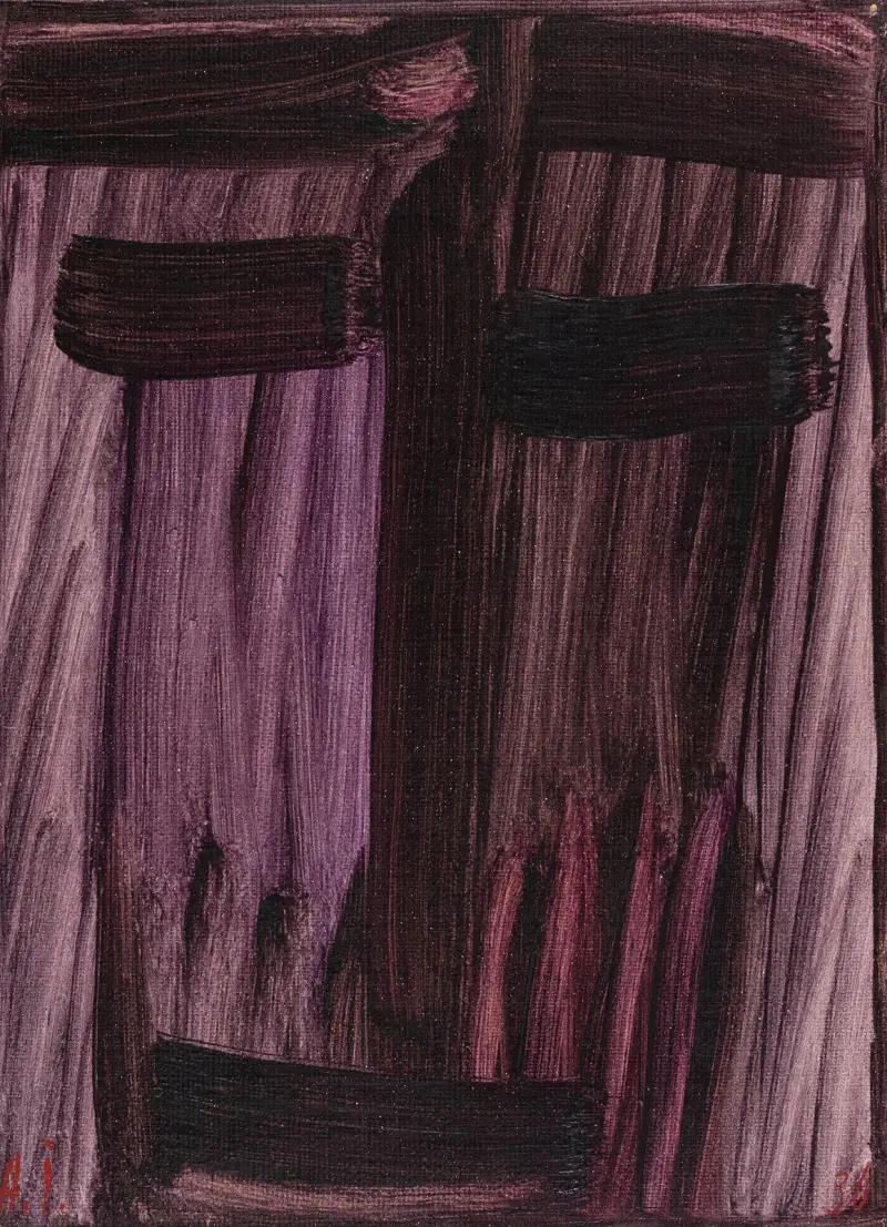 Große Meditation; Zärtlichkeit im Herbst, 1936 – Nr. 2 von Alexej von Jawlensky