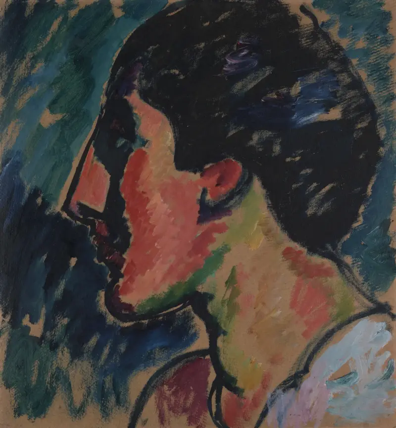 Kopf, 1912 von Alexej von Jawlensky