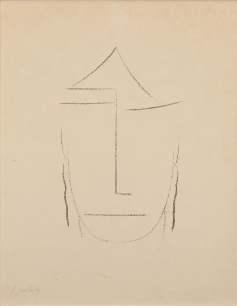 Kopf I von Alexej von Jawlensky