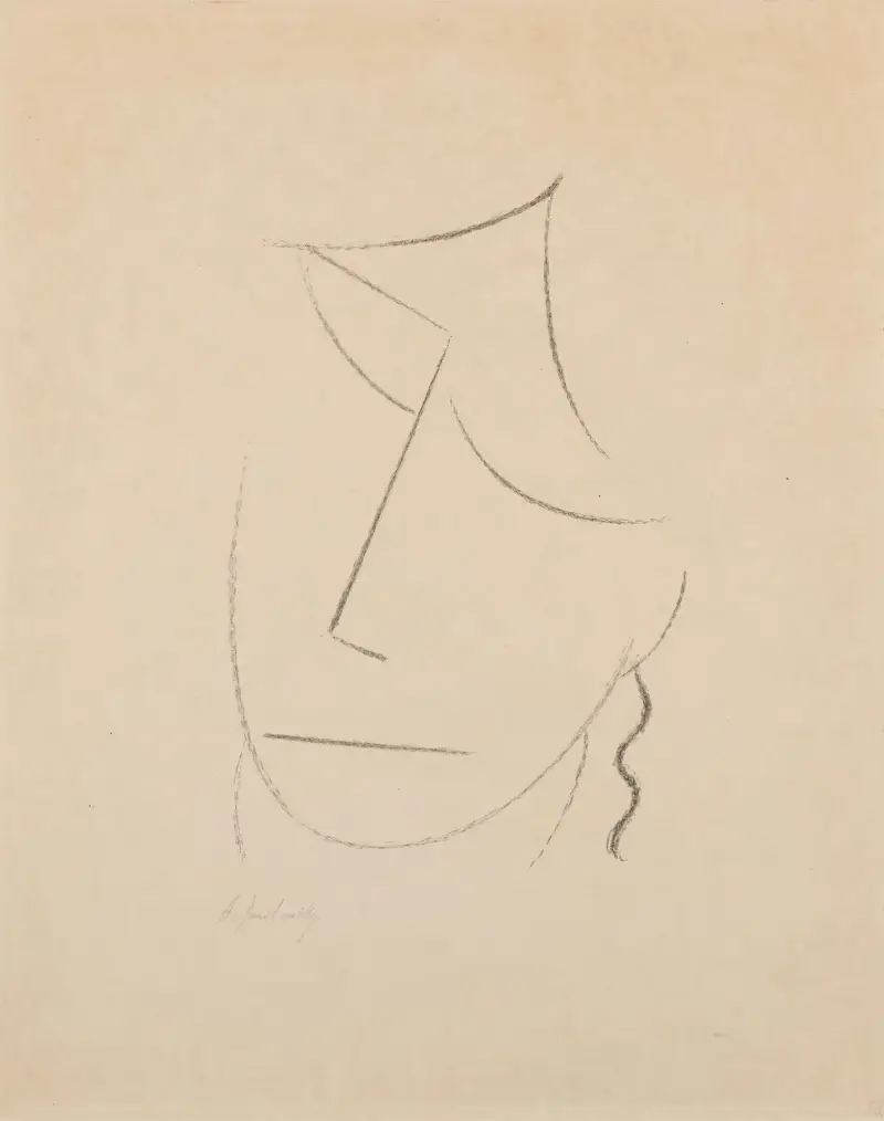 Kopf V von Alexej von Jawlensky