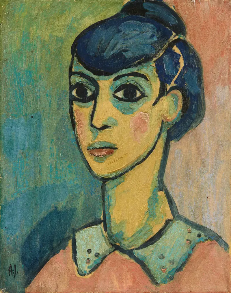 Kopf, 1913 von Alexej von Jawlensky