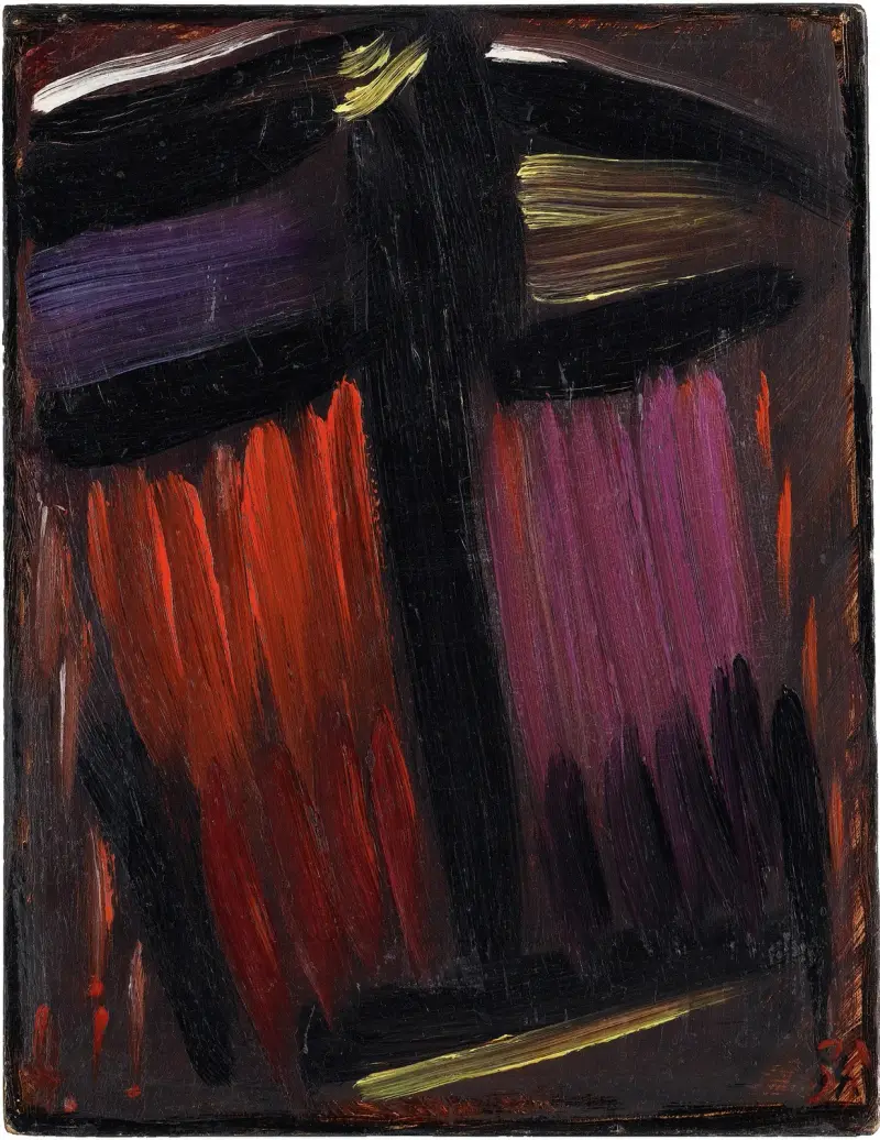 Meditation – nr 1 av Alexej von Jawlensky