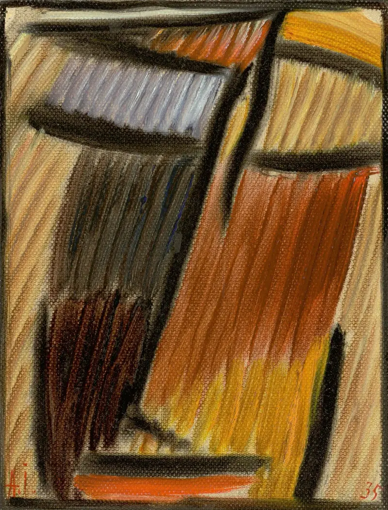 Meditation, 1935 – nr 6 av Alexej von Jawlensky