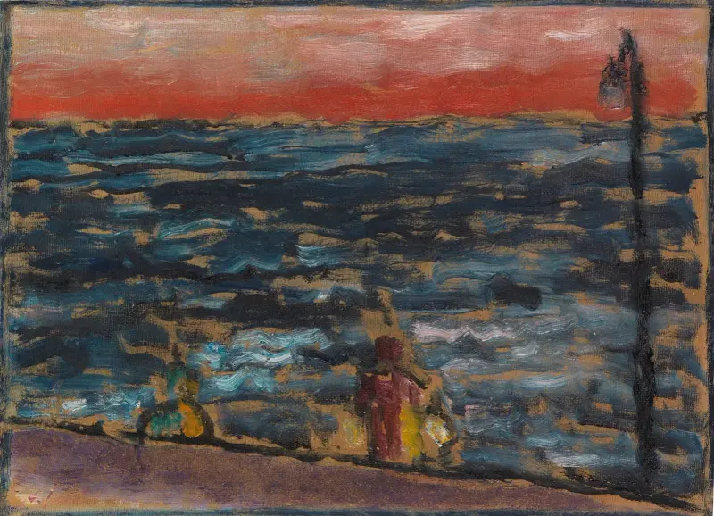 Meereslandschaft Borkum av Alexej von Jawlensky