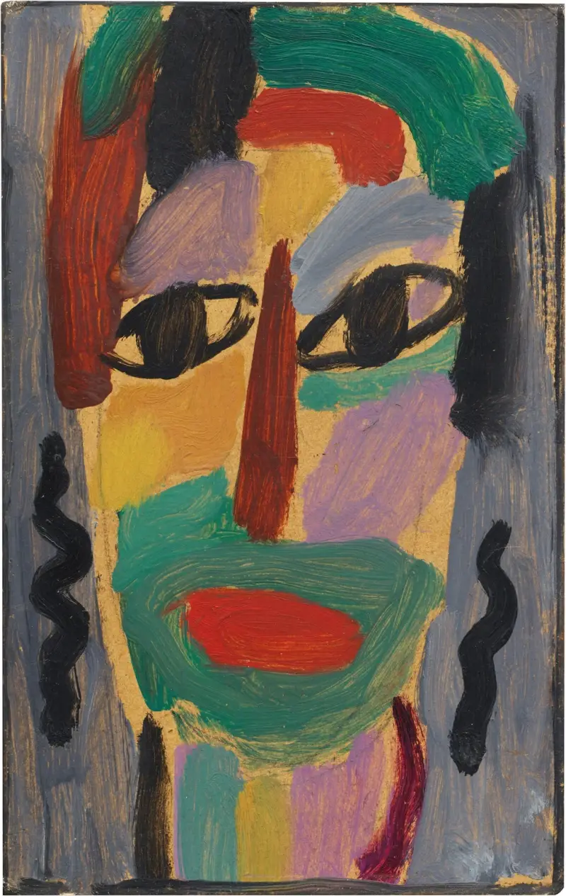 Mystischer Kopf av Alexej von Jawlensky