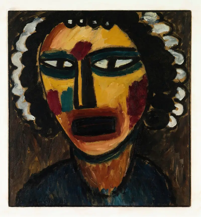 Prophet (Sibylle) von Alexej von Jawlensky