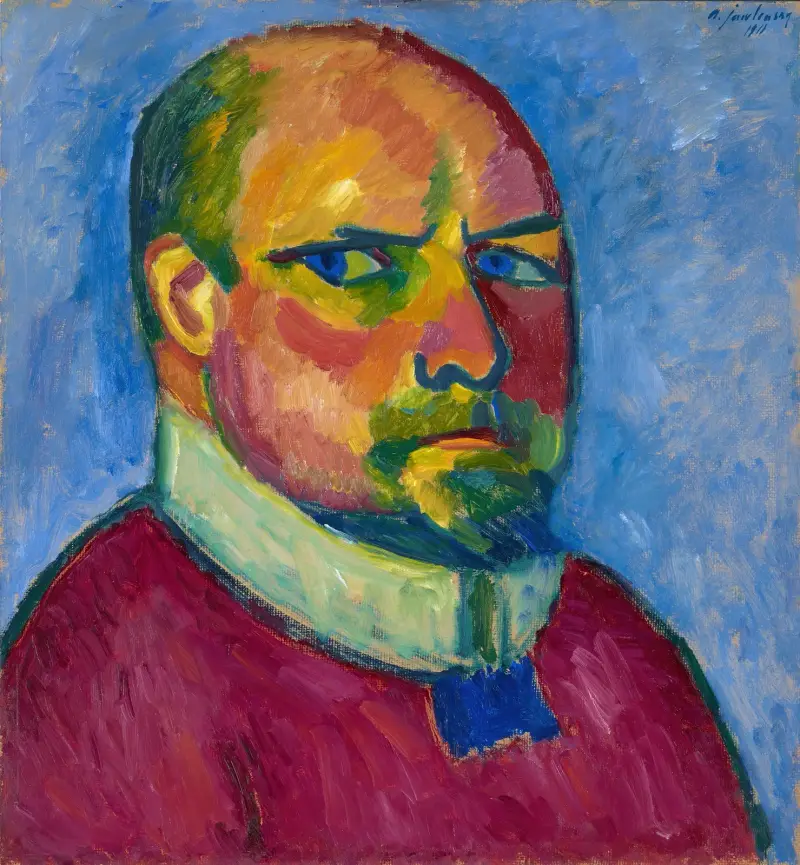 Selbstporträt von Alexej von Jawlensky